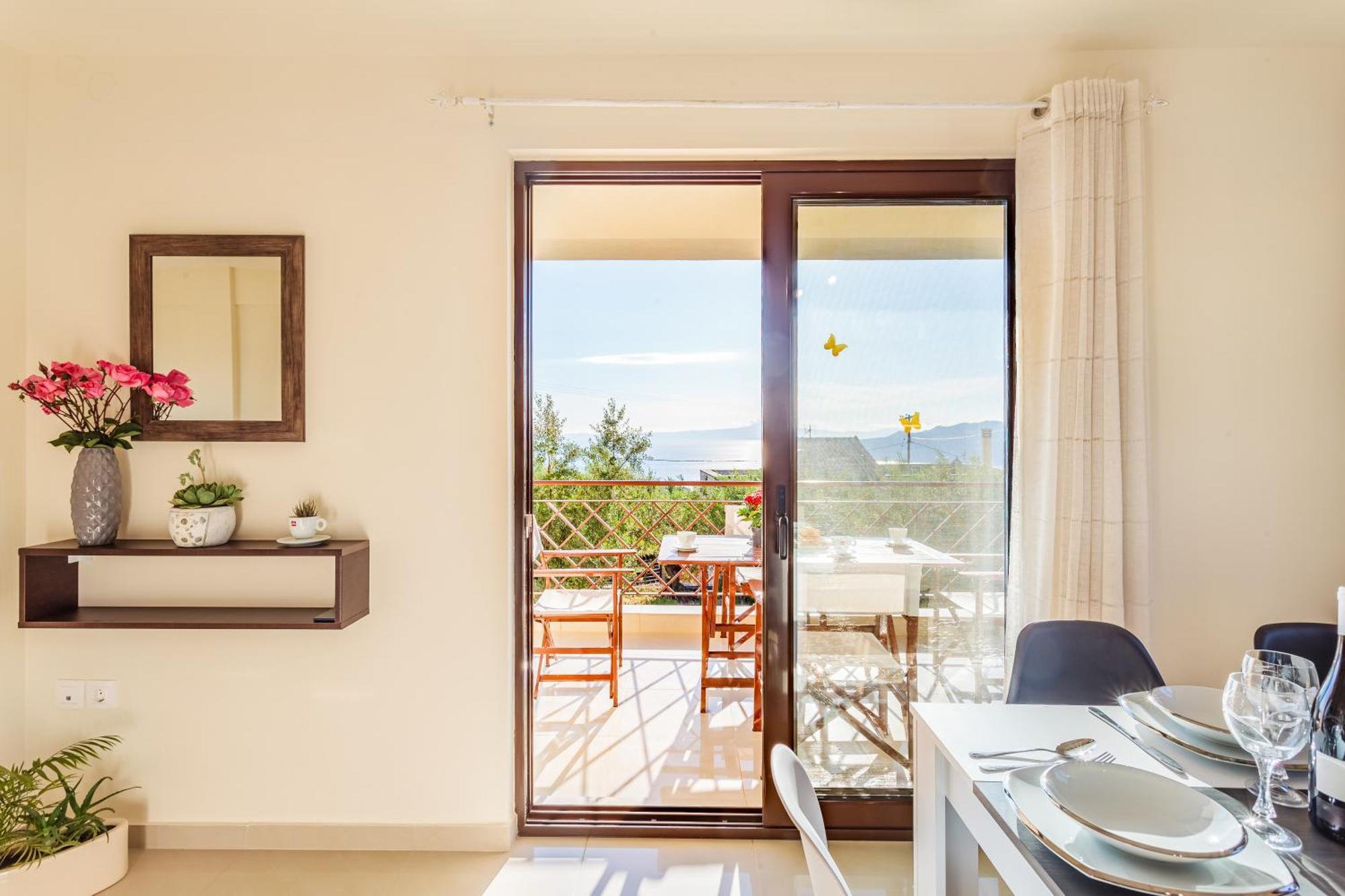 Villa Armonia, Sunset View And Relaxing Beach Vibe Proástion Eksteriør billede