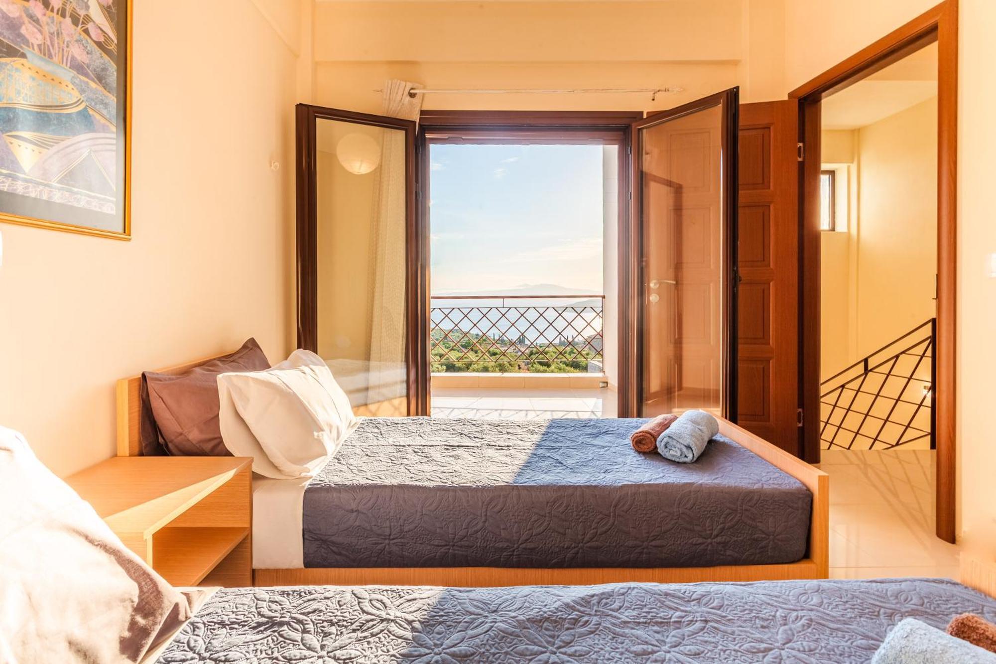 Villa Armonia, Sunset View And Relaxing Beach Vibe Proástion Eksteriør billede